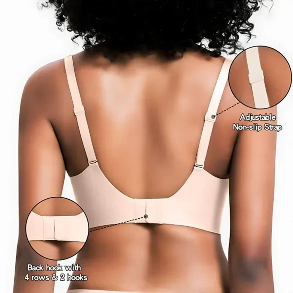 JellyLift Seamless Bra - Zero Wires, 100% Invisible (pack of 2)